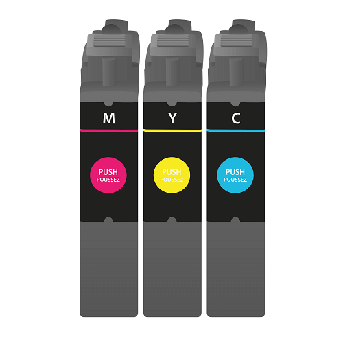 Visuel de 3 cartouches d'encre Brother